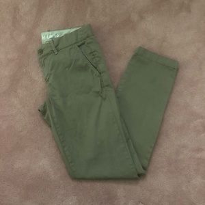 J CREW Green Chino Pant